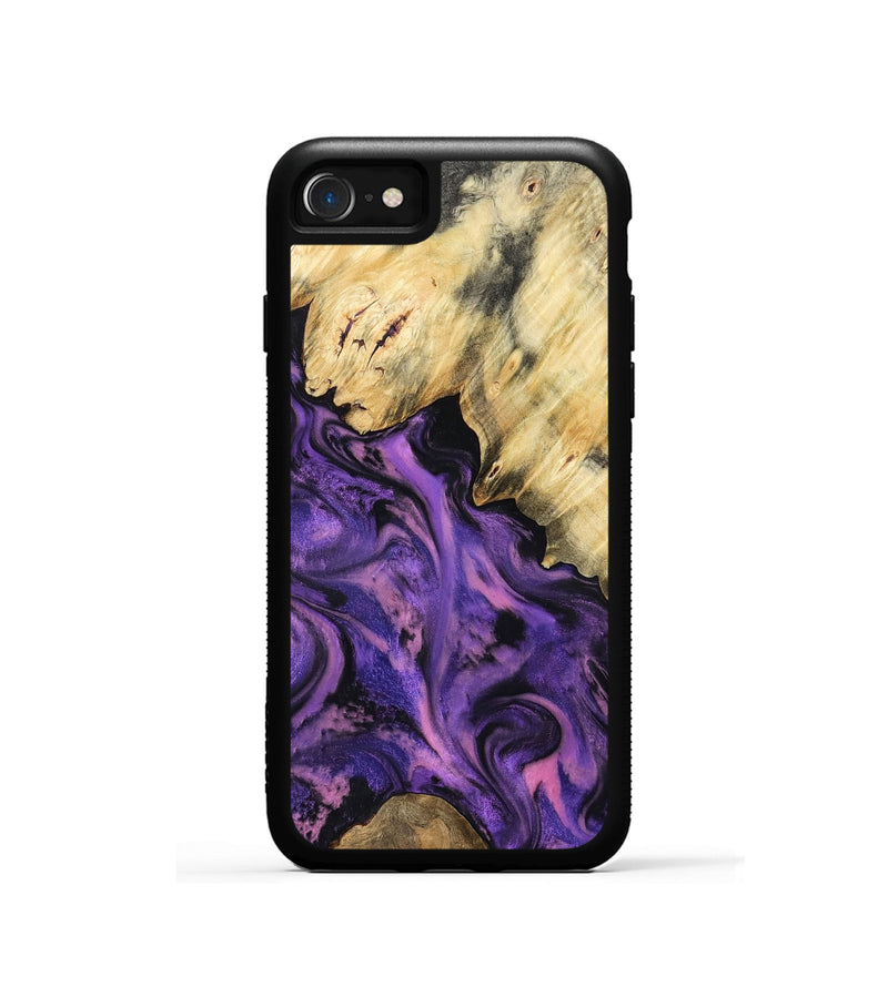 iPhone SE Wood Phone Case - Maryjo (Purple, 801438)