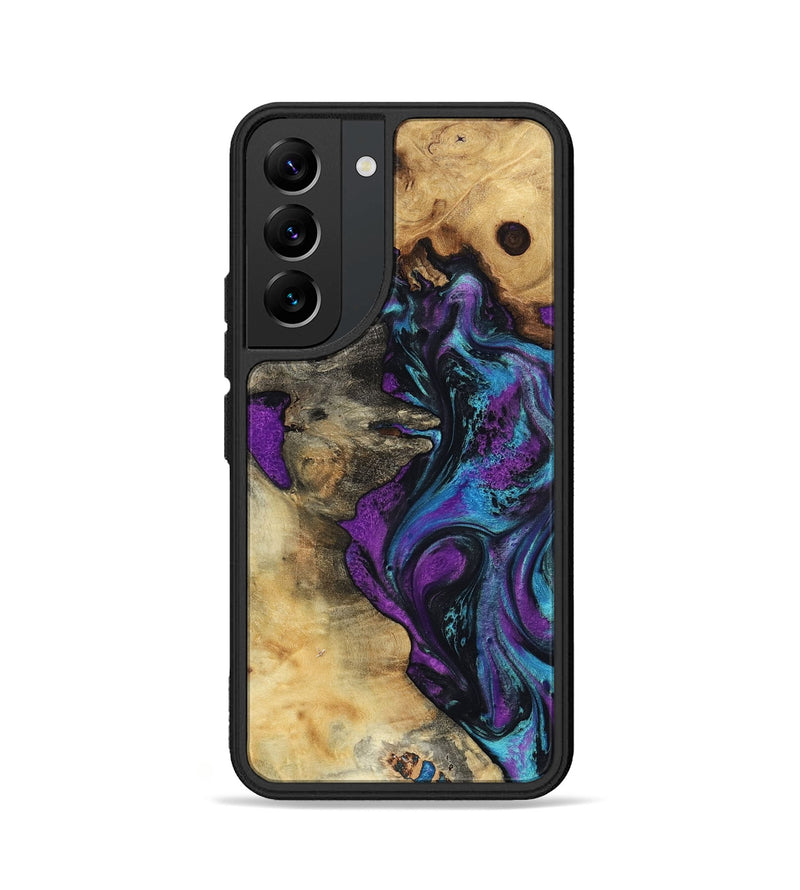 Galaxy S22 Wood Phone Case - Kashton (Purple, 801439)