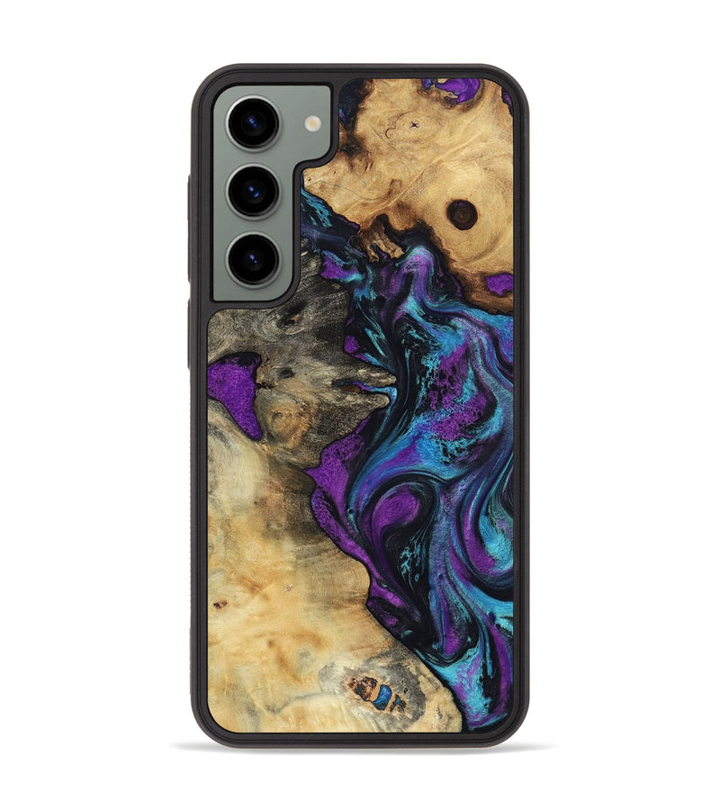 Galaxy S23 Plus Wood Phone Case - Kashton (Purple, 801439)