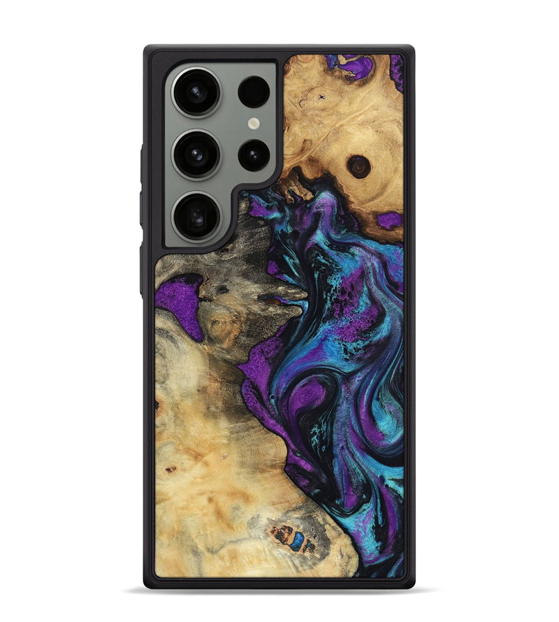 Galaxy S24 Ultra Wood Phone Case - Kashton (Purple, 801439)