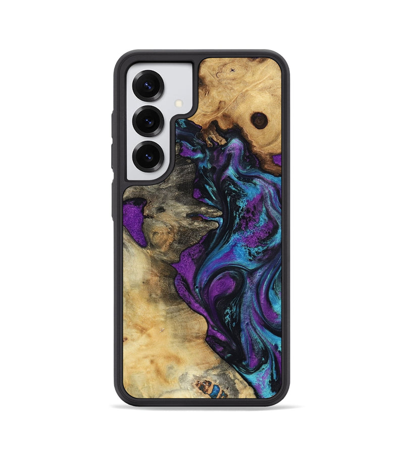 Galaxy S25 Wood Phone Case - Kashton (Purple, 801439)