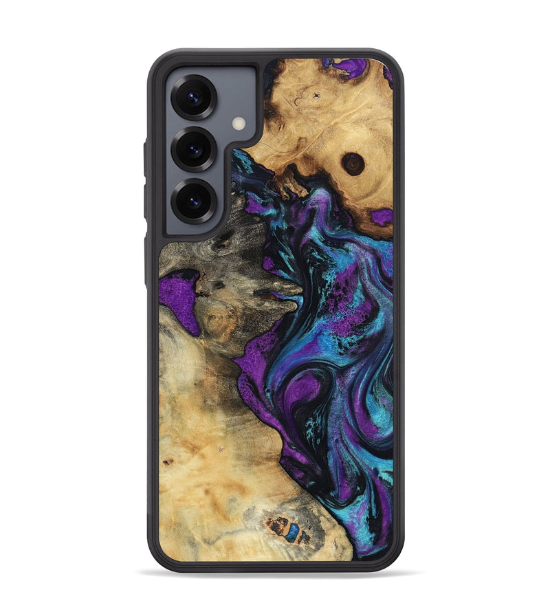 Galaxy S25 Plus Wood Phone Case - Kashton (Purple, 801439)