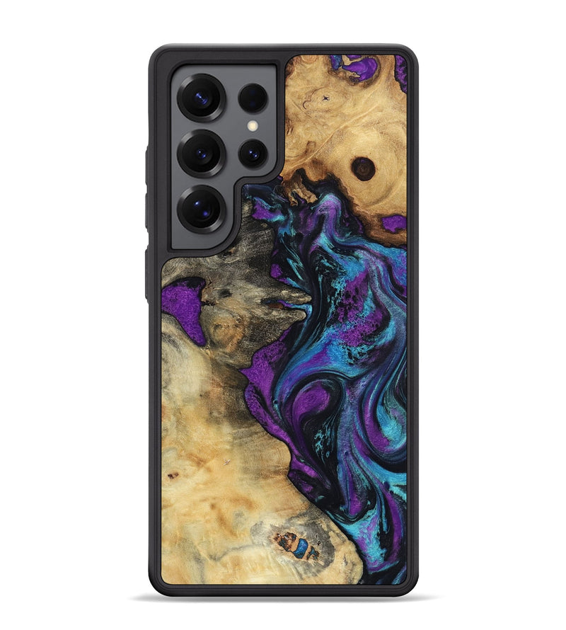 Galaxy S25 Ultra Wood Phone Case - Kashton (Purple, 801439)