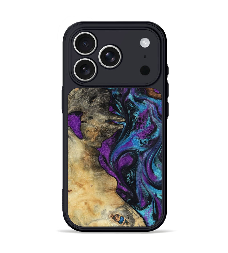 iPhone 17 Pro Wood Phone Case - Kashton (Purple, 801439)