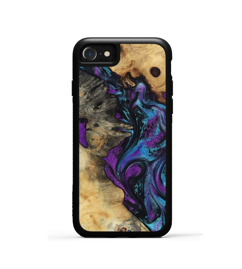 iPhone SE Wood Phone Case - Kashton (Purple, 801439)