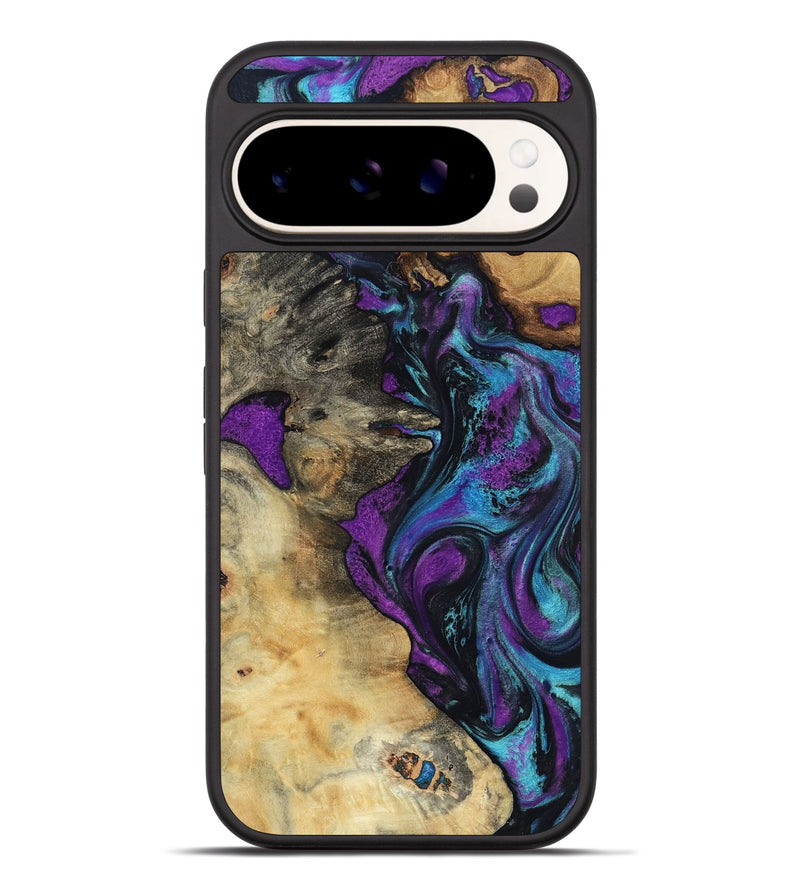Pixel 9 Pro XL Wood Phone Case - Kashton (Purple, 801439)