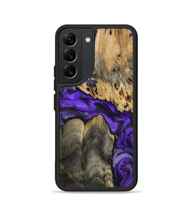 Galaxy S22 Wood Phone Case - Shad (Purple, 801440)