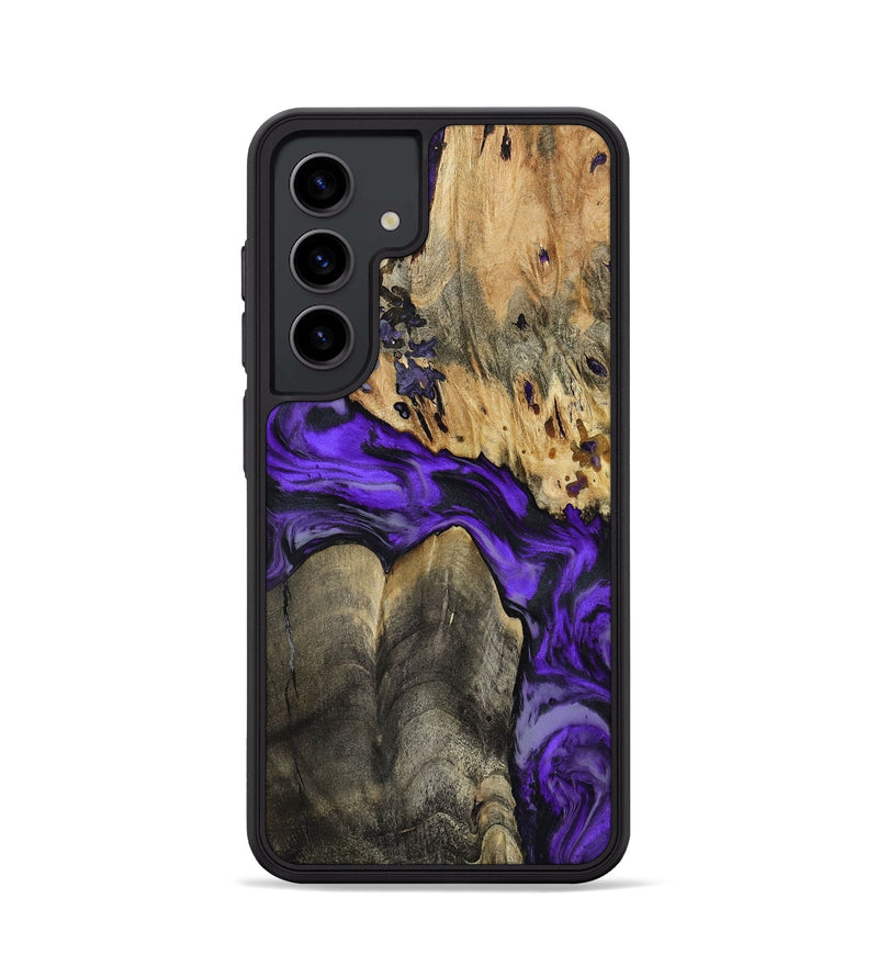Galaxy S24 Wood Phone Case - Shad (Purple, 801440)