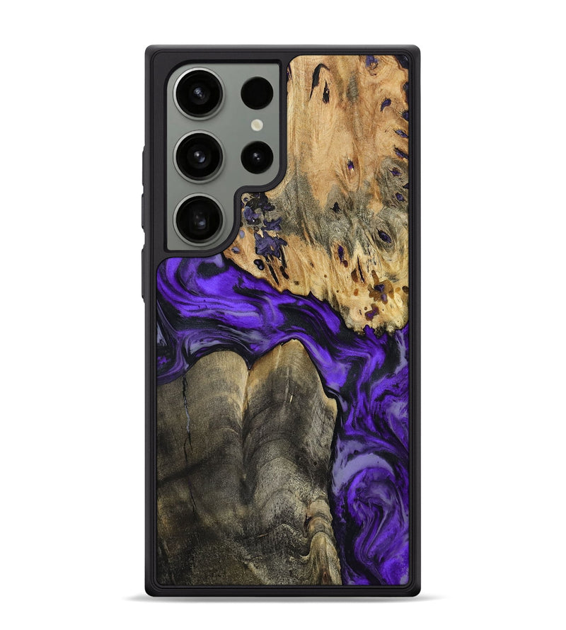 Galaxy S24 Ultra Wood Phone Case - Shad (Purple, 801440)