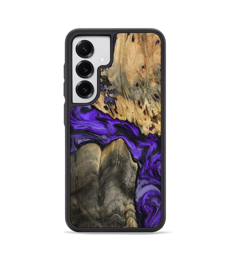 Galaxy S25 Wood Phone Case - Shad (Purple, 801440)