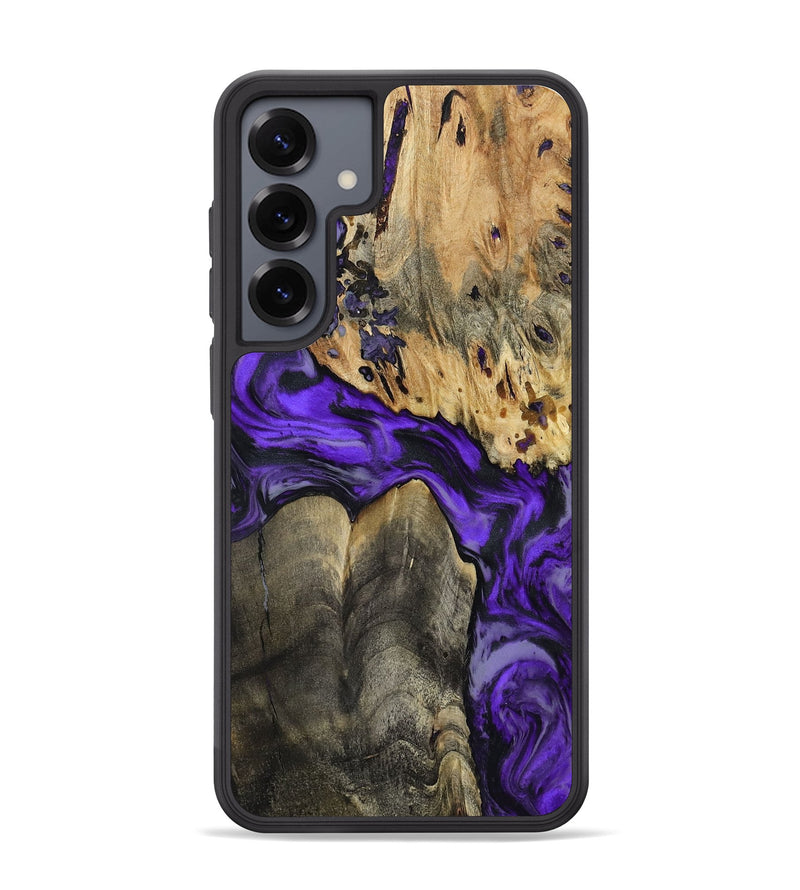 Galaxy S25 Plus Wood Phone Case - Shad (Purple, 801440)