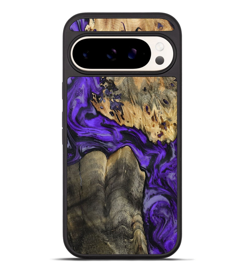 Pixel 10 Pro XL Wood Phone Case - Shad (Purple, 801440)