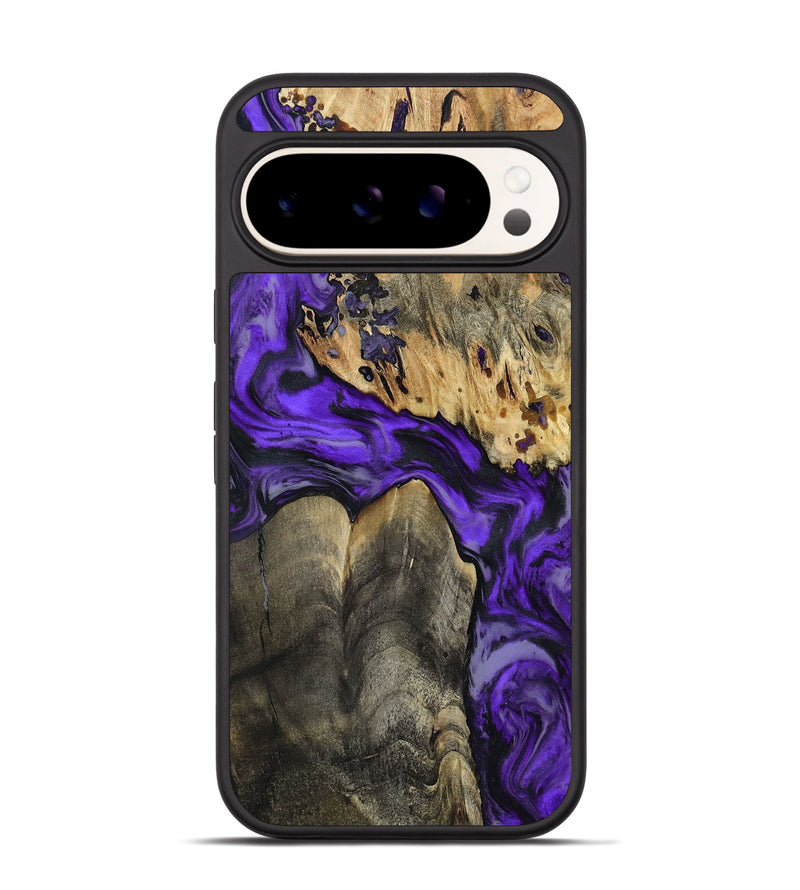Pixel 9 Pro Wood Phone Case - Shad (Purple, 801440)