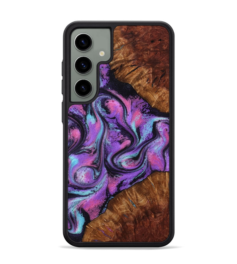 Galaxy S24 Plus Wood Phone Case - Ella (Purple, 801441)