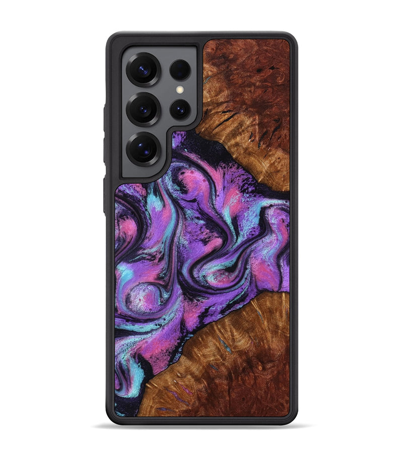Galaxy S25 Ultra Wood Phone Case - Ella (Purple, 801441)