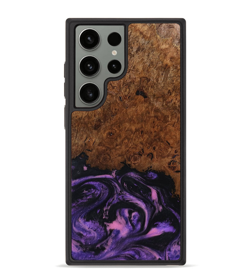 Galaxy S23 Ultra Wood Phone Case - Alexis (Purple, 801443)