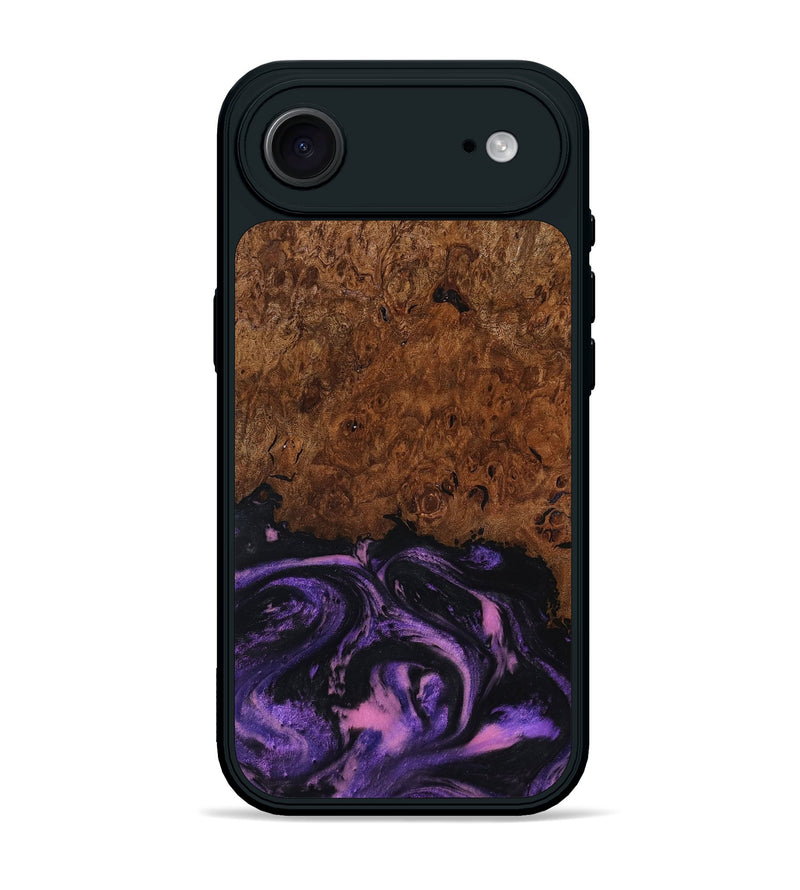 iPhone 17 Air Wood Phone Case - Alexis (Purple, 801443)