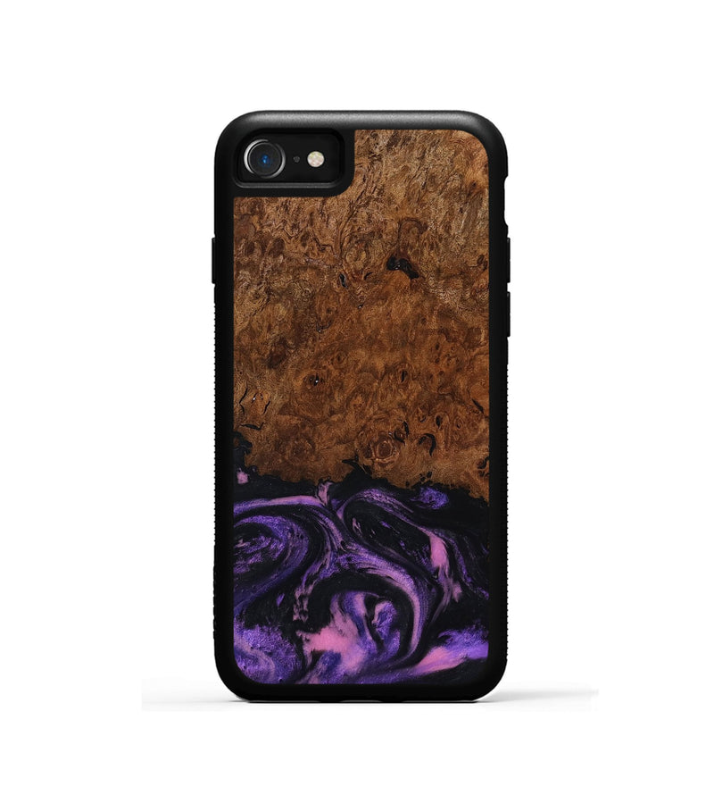 iPhone SE Wood Phone Case - Alexis (Purple, 801443)