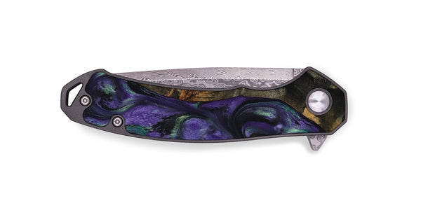 EDC Wood Pocket Knife - Contina (Purple, 801444)