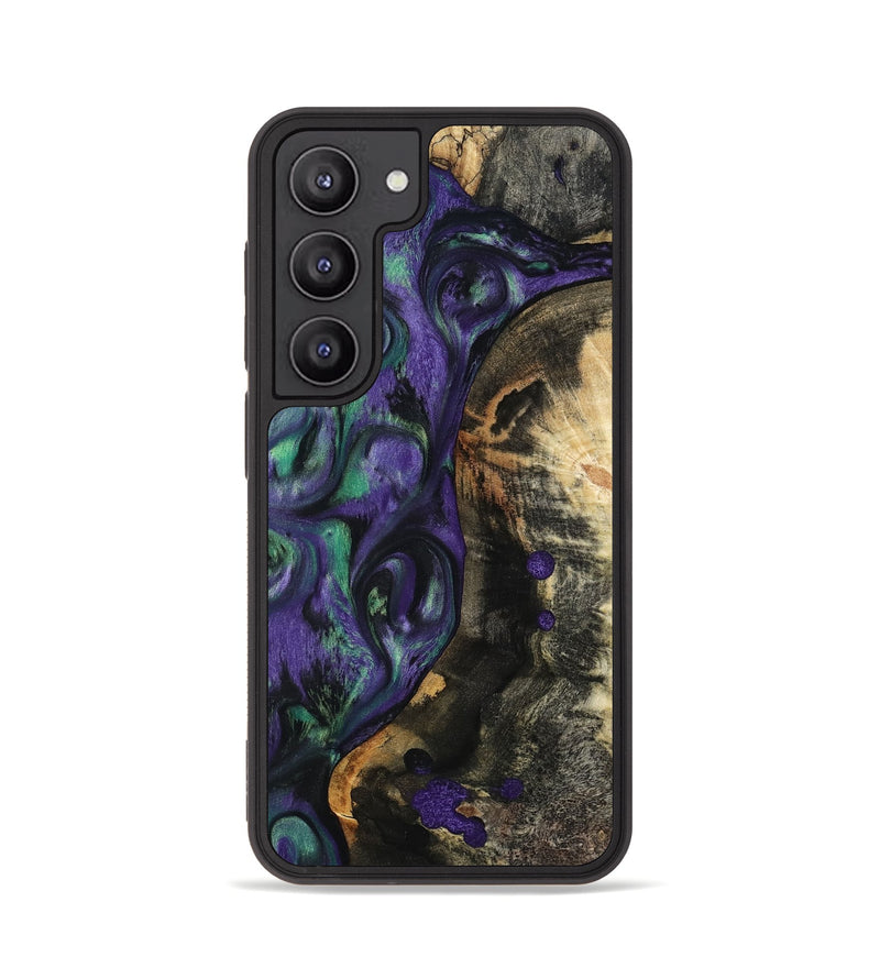 Galaxy S23 Wood Phone Case - Contina (Purple, 801444)