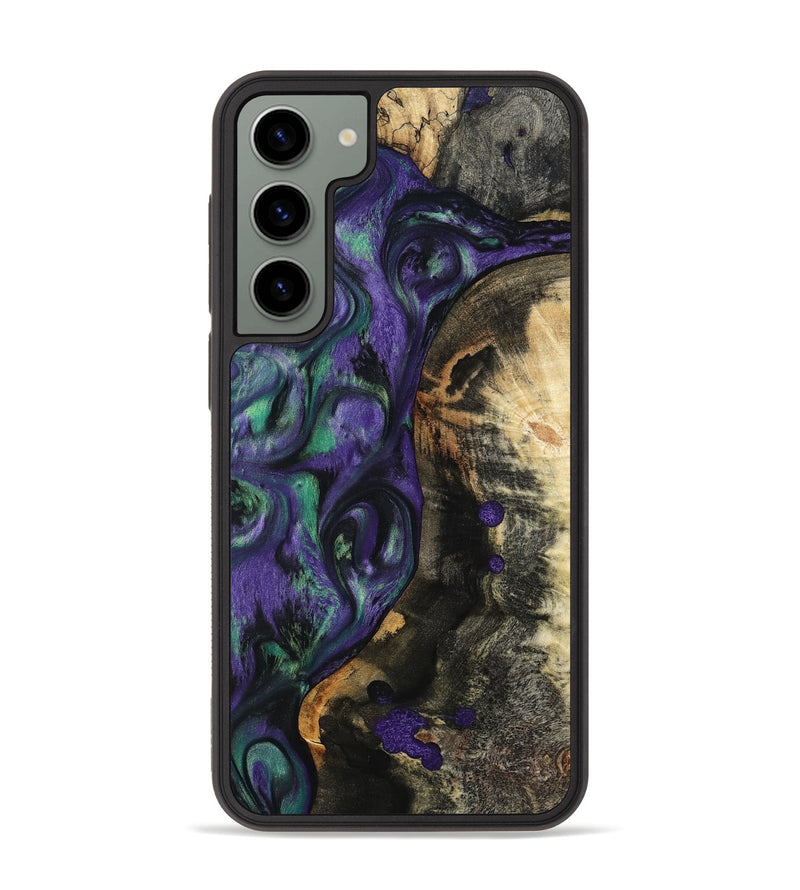 Galaxy S23 Plus Wood Phone Case - Contina (Purple, 801444)