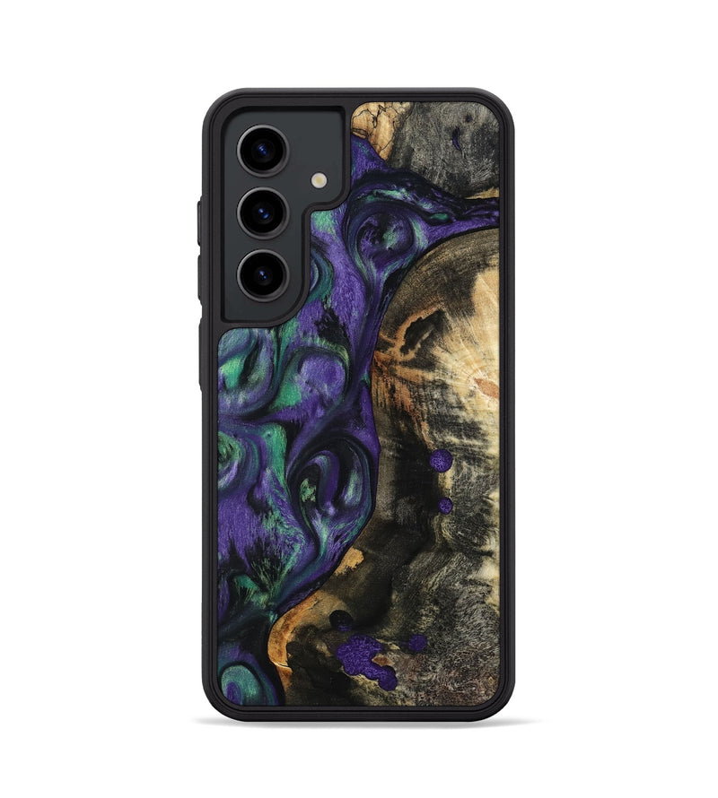 Galaxy S24 Wood Phone Case - Contina (Purple, 801444)