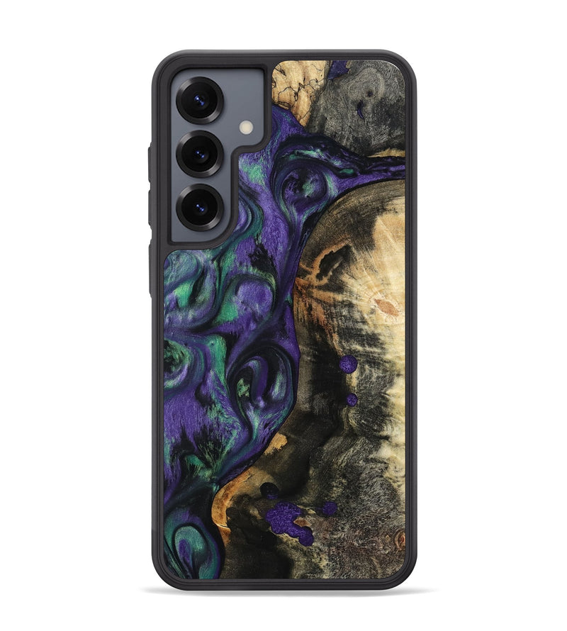 Galaxy S25 Plus Wood Phone Case - Contina (Purple, 801444)