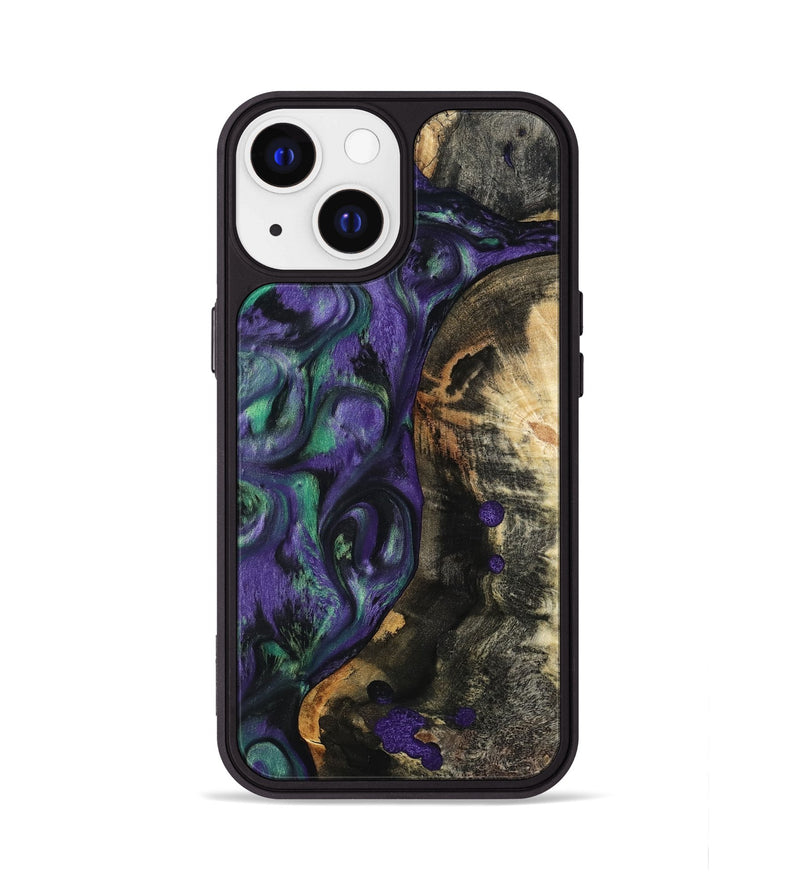 iPhone 13 Wood Phone Case - Contina (Purple, 801444)