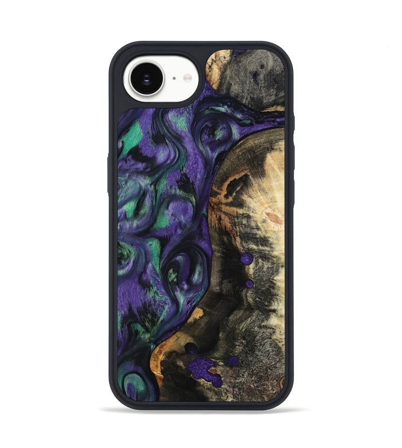 iPhone 16e Wood Phone Case - Contina (Purple, 801444)