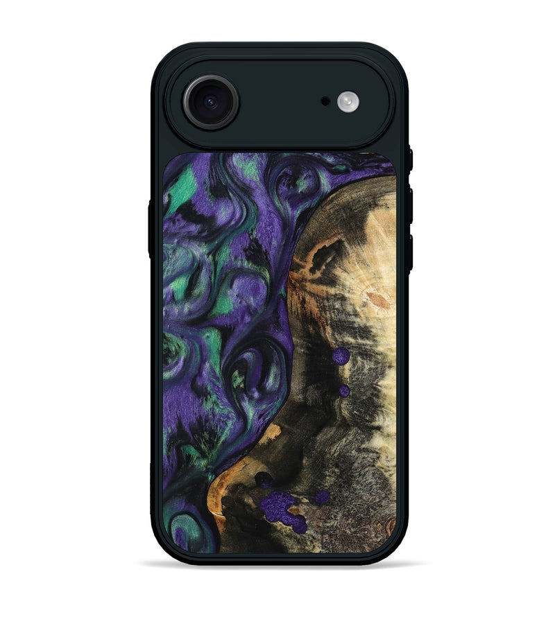 iPhone 17 Air Wood Phone Case - Contina (Purple, 801444)