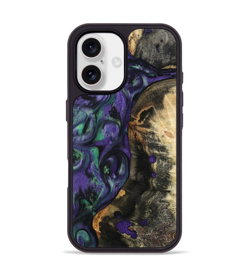 iPhone 17 Wood Phone Case - Contina (Purple, 801444)