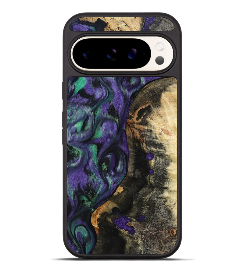 Pixel 9 Pro XL Wood Phone Case - Contina (Purple, 801444)
