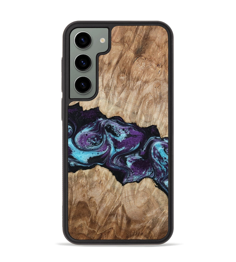 Galaxy S23 Plus Wood Phone Case - Alyvia (Purple, 801445)