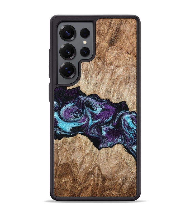 Galaxy S25 Ultra Wood Phone Case - Alyvia (Purple, 801445)