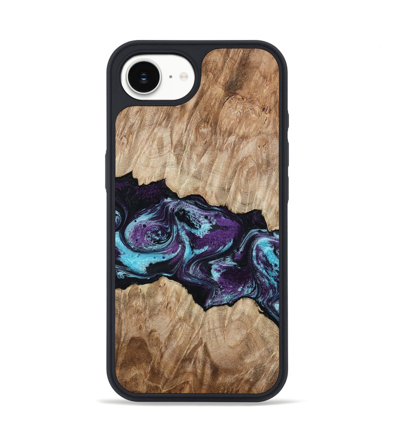 iPhone 16e Wood Phone Case - Alyvia (Purple, 801445)