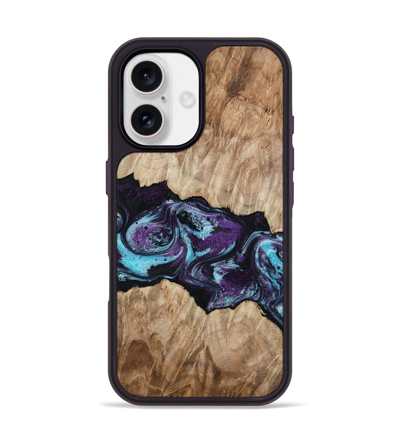 iPhone 17 Wood Phone Case - Alyvia (Purple, 801445)