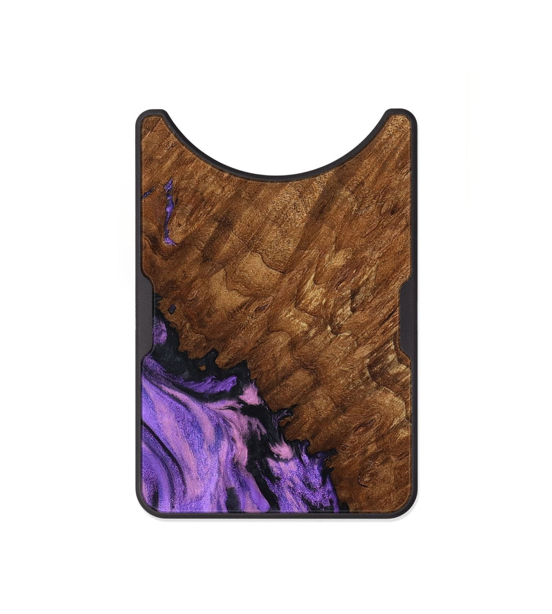 Alloy Wood Wallet - Sheri (Purple, 801447)