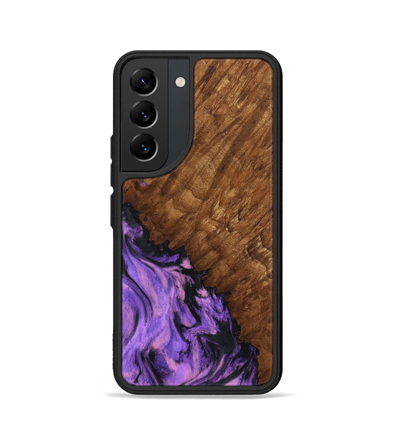 Galaxy S22 Wood Phone Case - Sheri (Purple, 801447)