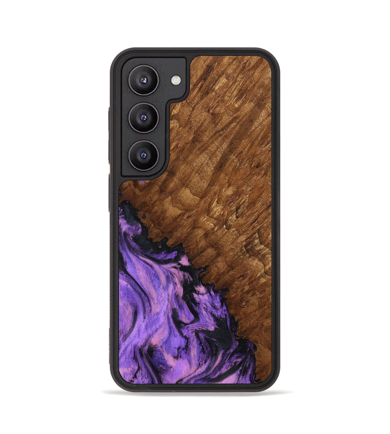 Galaxy S23 Wood Phone Case - Sheri (Purple, 801447)