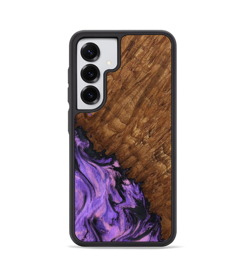 Galaxy S25 Wood Phone Case - Sheri (Purple, 801447)