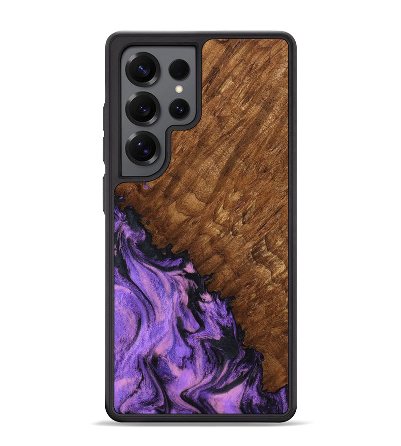 Galaxy S25 Ultra Wood Phone Case - Sheri (Purple, 801447)