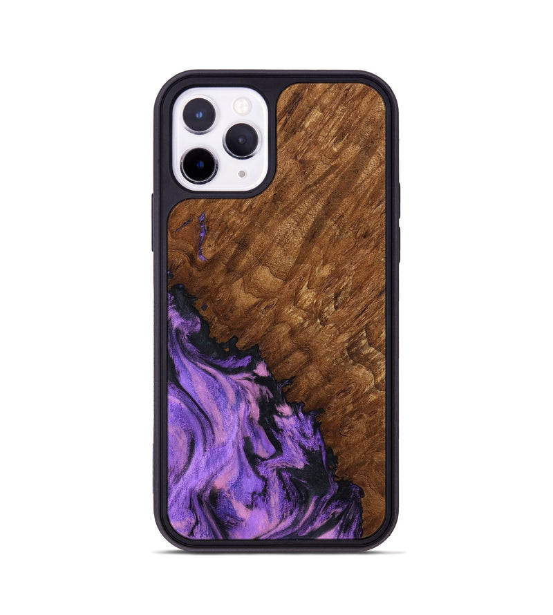 iPhone 11 Pro Wood Phone Case - Sheri (Purple, 801447)