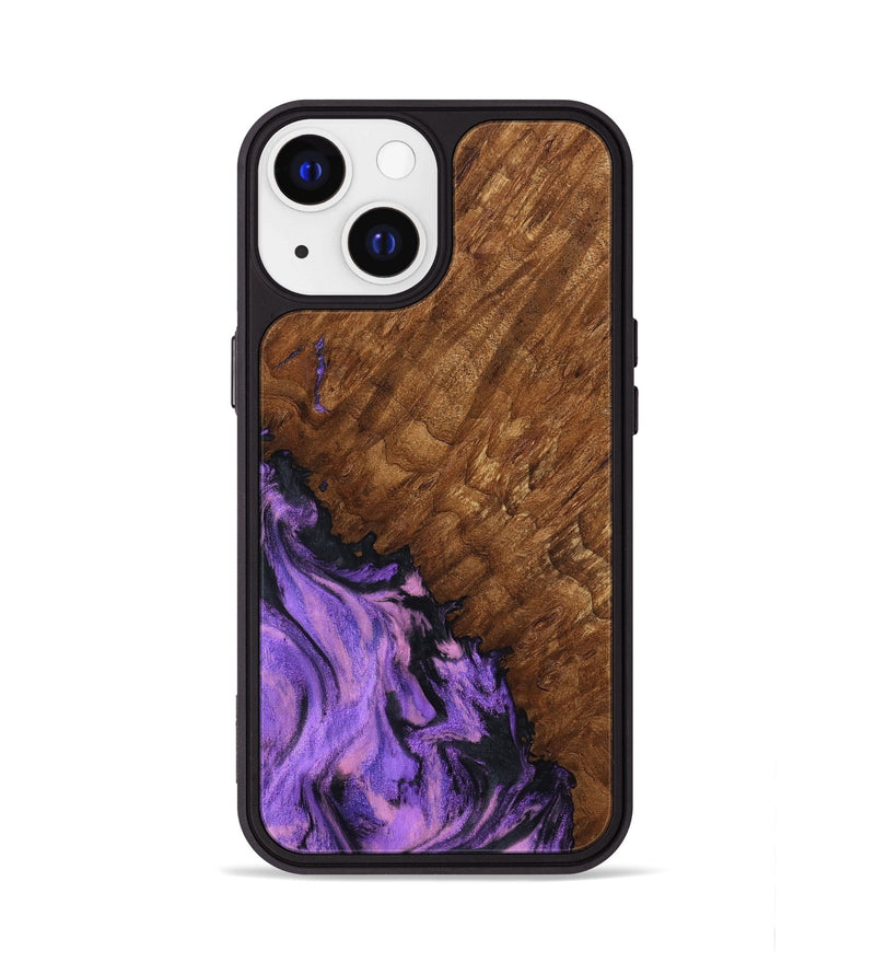 iPhone 13 Wood Phone Case - Sheri (Purple, 801447)
