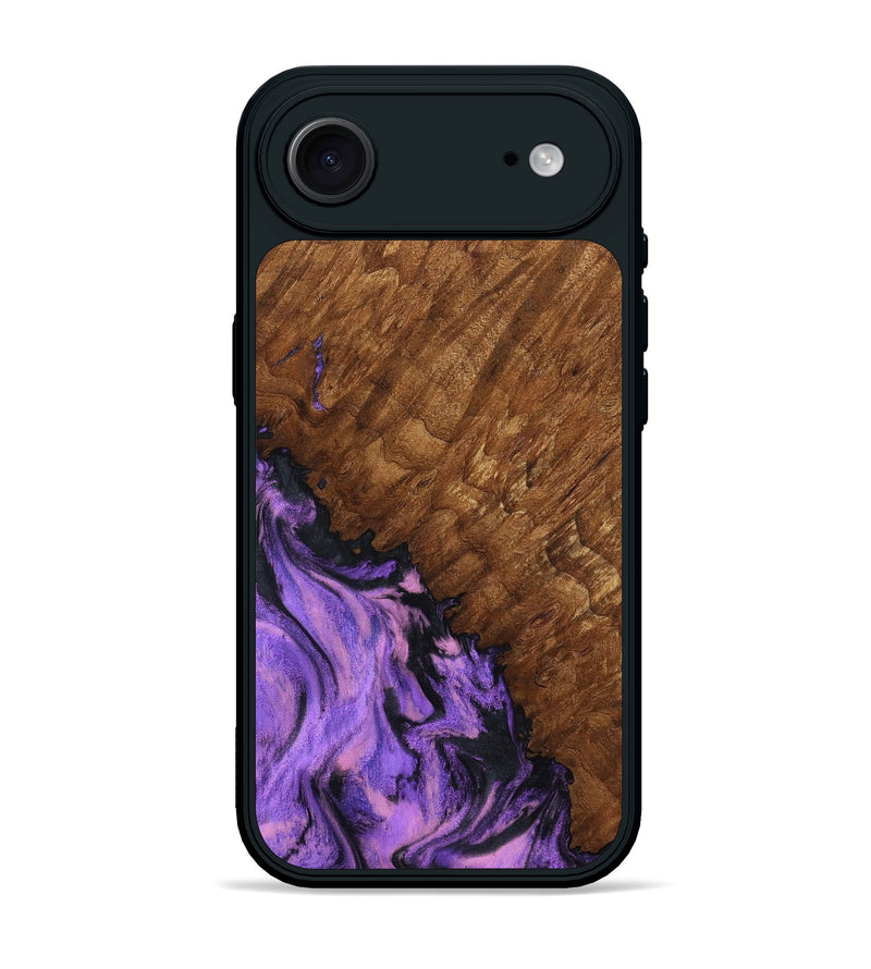 iPhone 17 Air Wood Phone Case - Sheri (Purple, 801447)