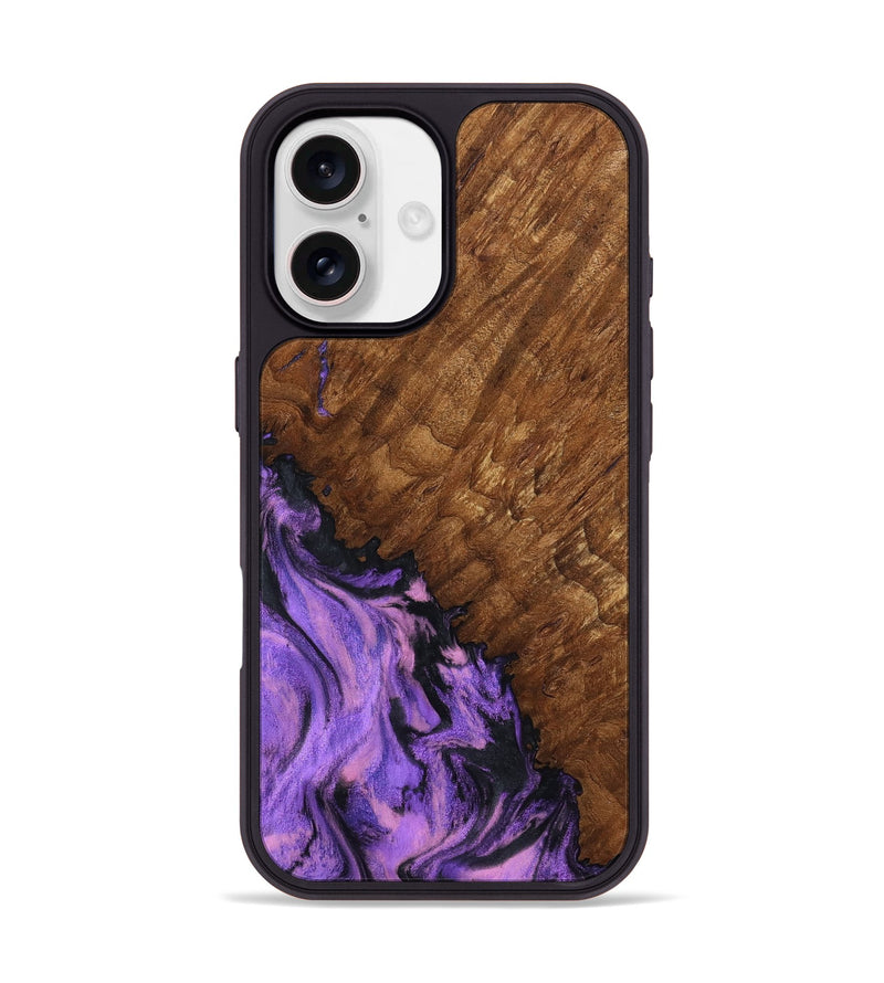 iPhone 17 Wood Phone Case - Sheri (Purple, 801447)