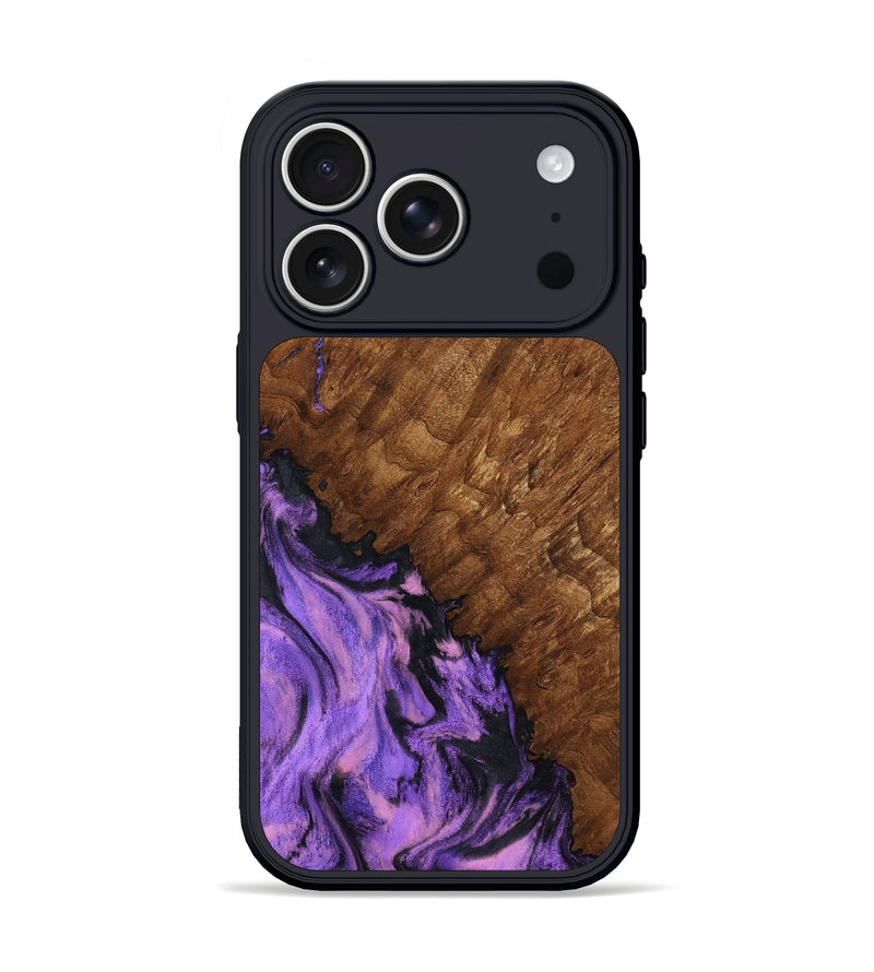 iPhone 17 Pro Wood Phone Case - Sheri (Purple, 801447)