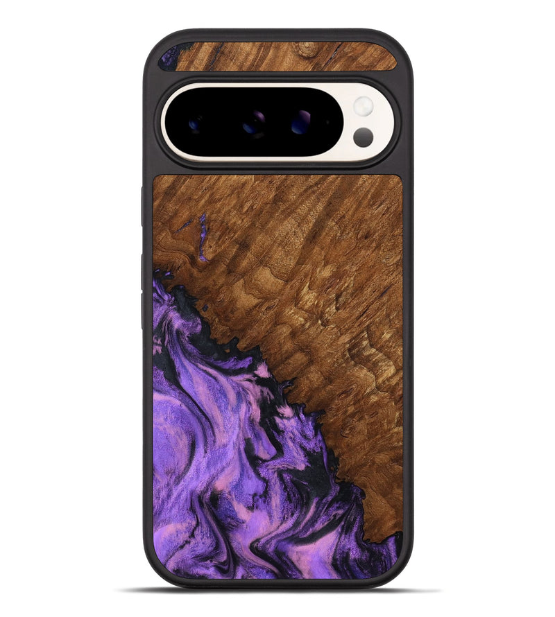 Pixel 10 Pro XL Wood Phone Case - Sheri (Purple, 801447)