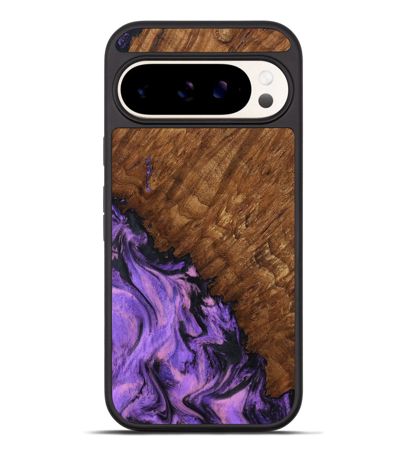 Pixel 9 Pro XL Wood Phone Case - Sheri (Purple, 801447)