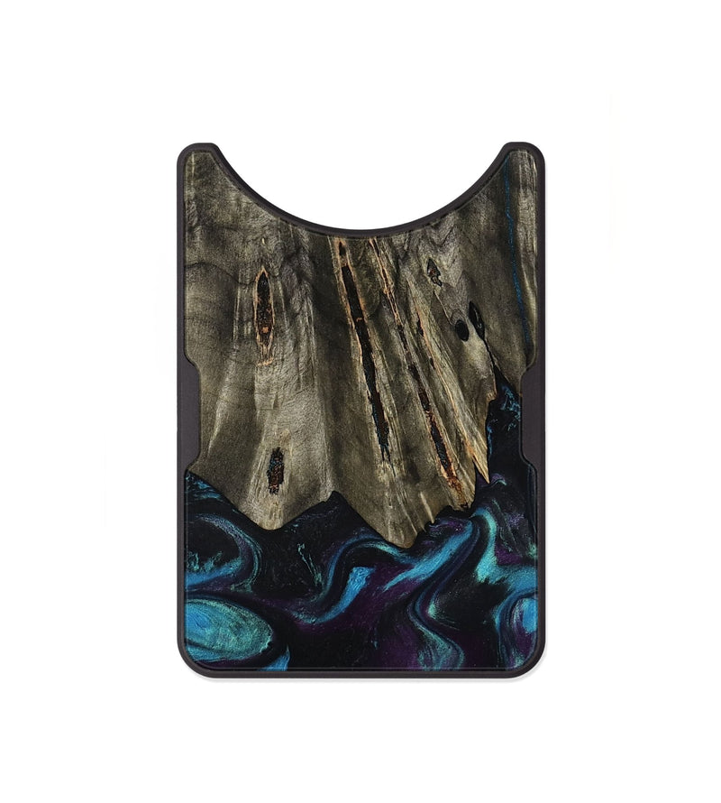 Alloy Wood Wallet - Keegan (Purple, 801448)