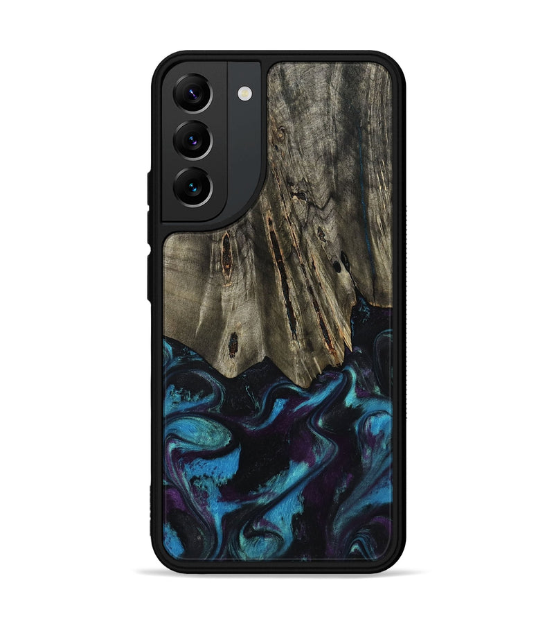Galaxy S22 Plus Wood Phone Case - Keegan (Purple, 801448)